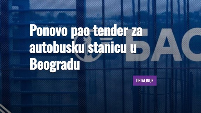 Tender ponovo oboren